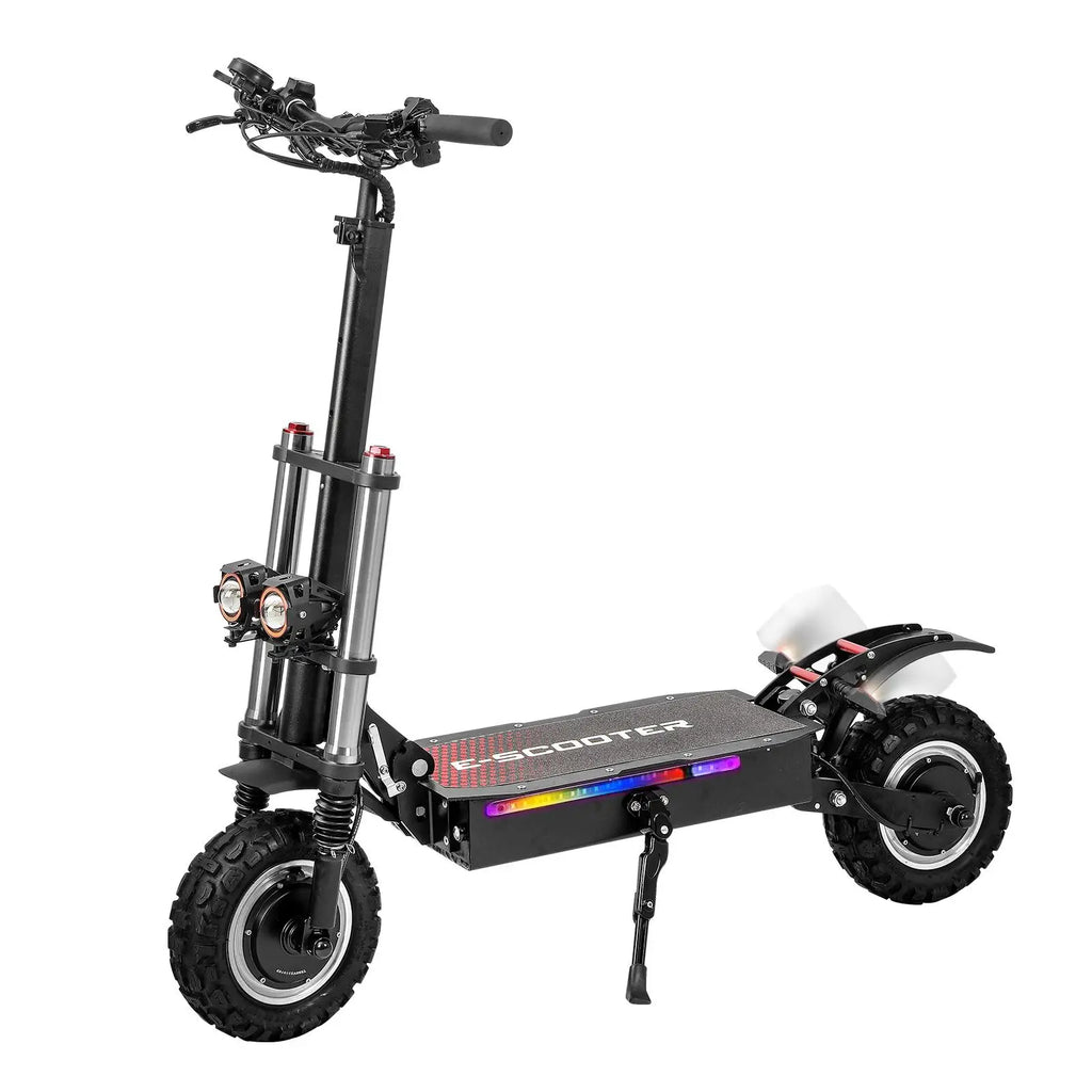 FREEBOY Electric Scooter Powerful 11-inch Foldable Hybrid Dual-suspension Adult Off-road E-Scooter for Adults Portable