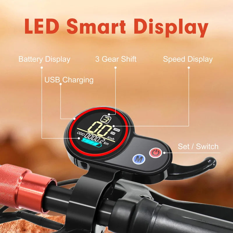 48V 10 Inch Two-wheel Folding Electric Scooter Freeboy Dual Suspension off Load Seat