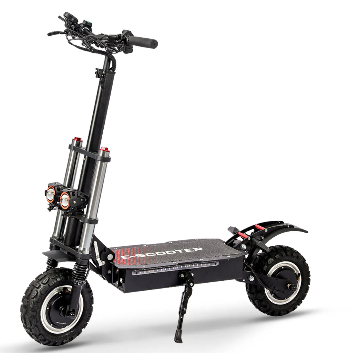 FREEBOY Electric Scooter Powerful 11-inch Foldable Hybrid Dual-suspension Adult Off-road E-Scooter for Adults Portable