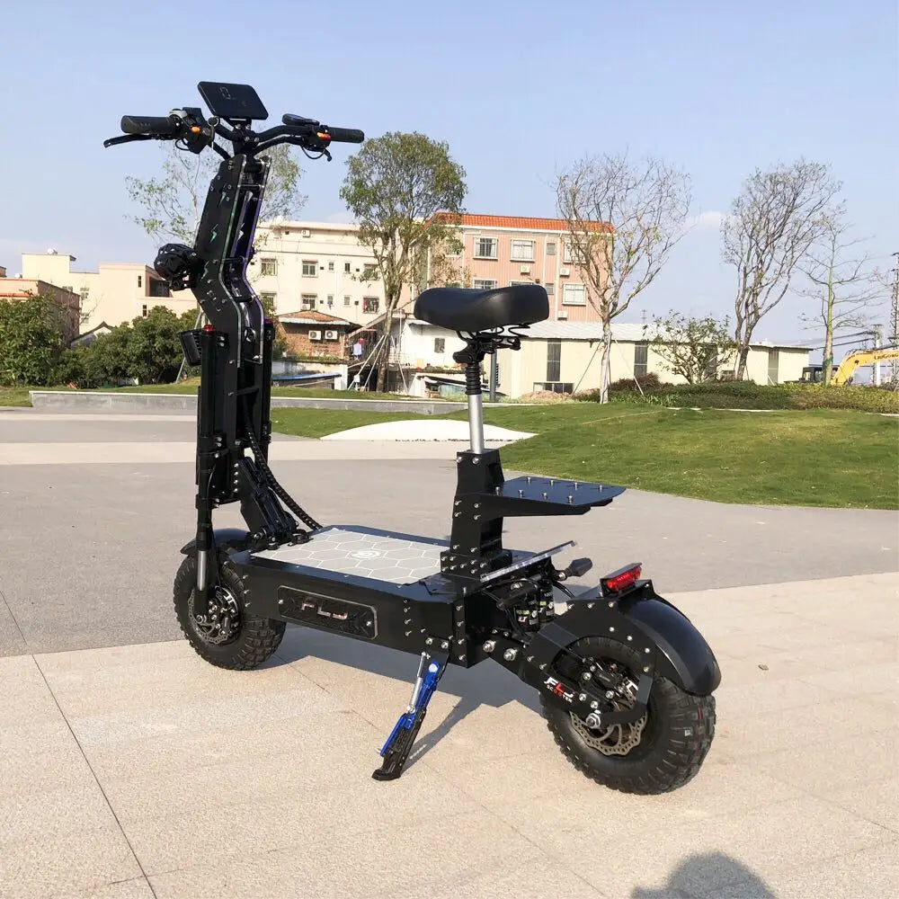 FLJ X14 72V Two Motors Escooter with Removable Battery High Powerful Electric Scooter