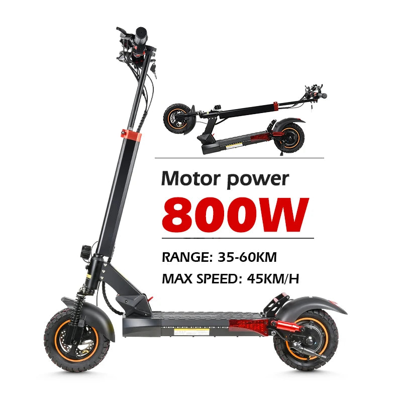 48V 10 Inch Two-wheel Folding Electric Scooter Freeboy Dual Suspension off Load Seat