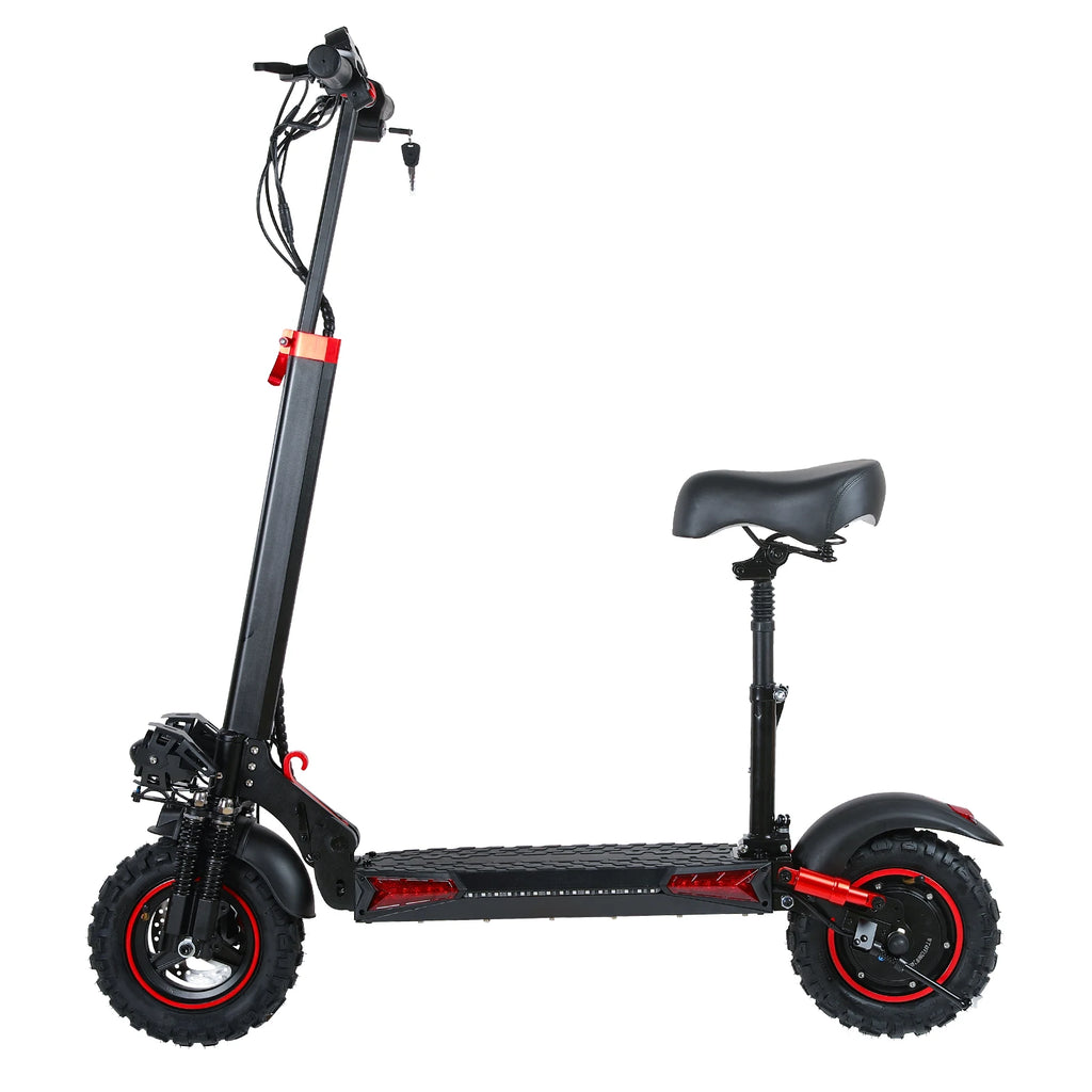 Electric Scooter for Adults - 11" Off-Road Tires, 50km/h, 65km Range, Foldable & IPX5  Escooter