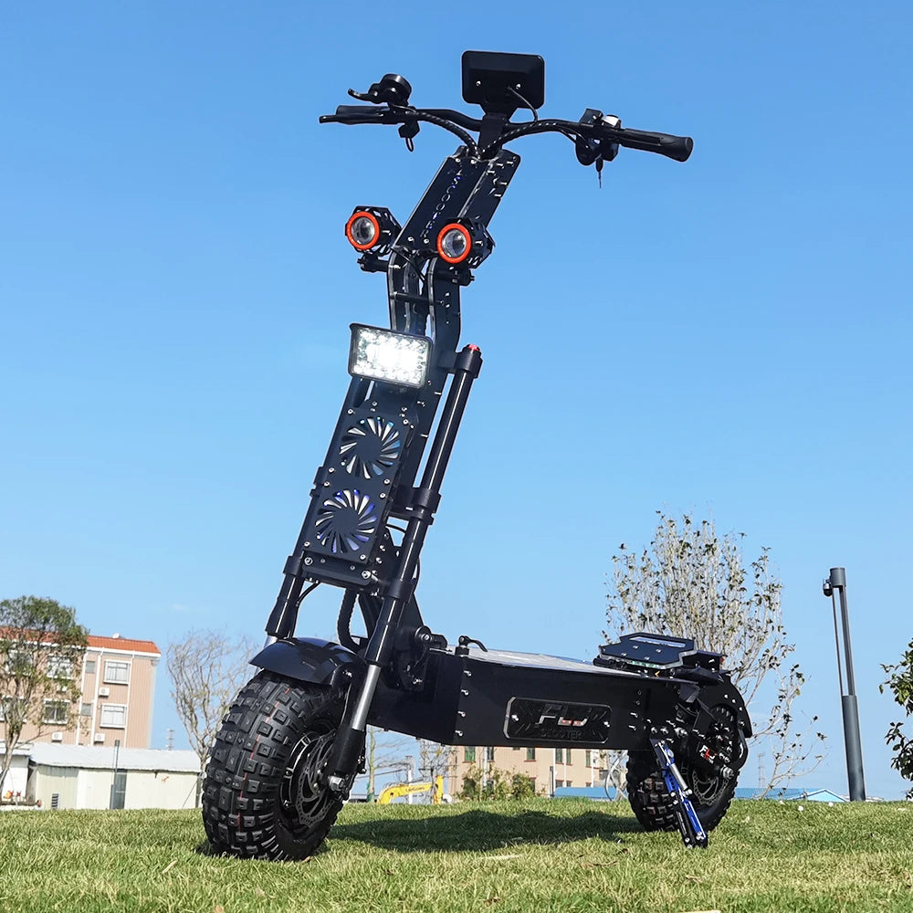 FLJ X14 72V Two Motors Escooter with Removable Battery High Powerful Electric Scooter