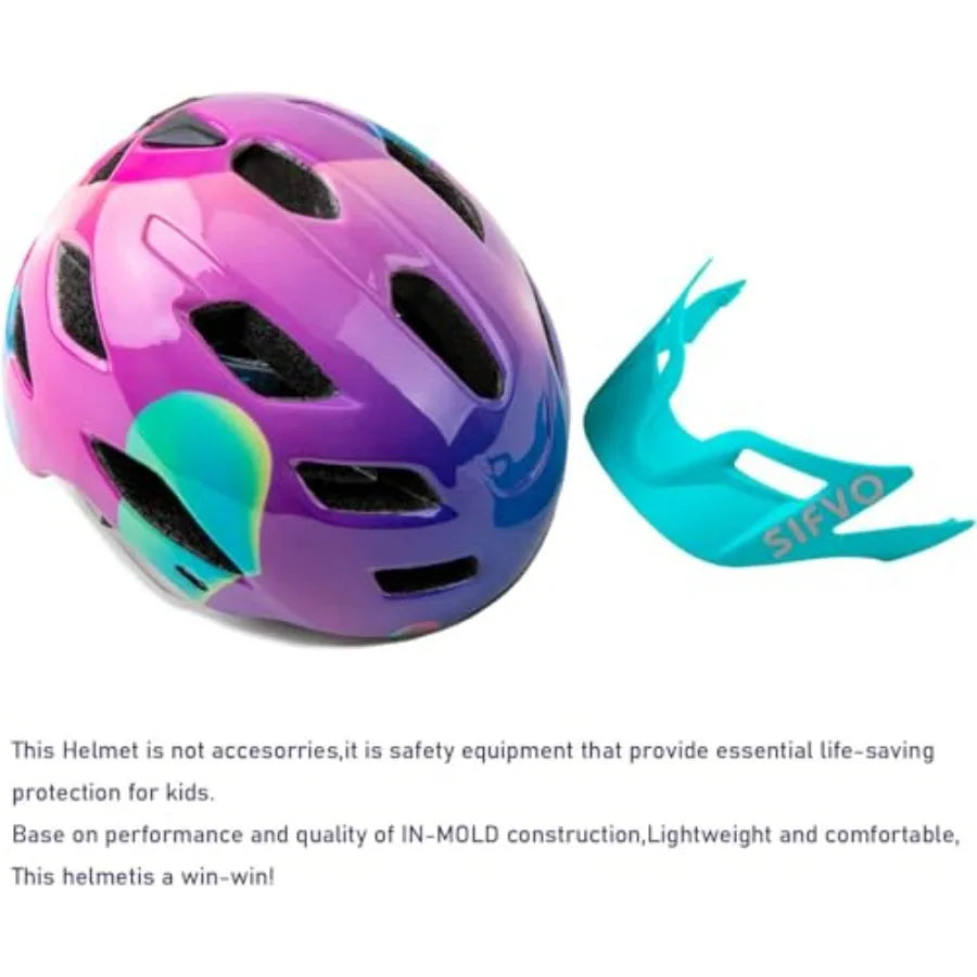 Kids Bike Helmet with Visor