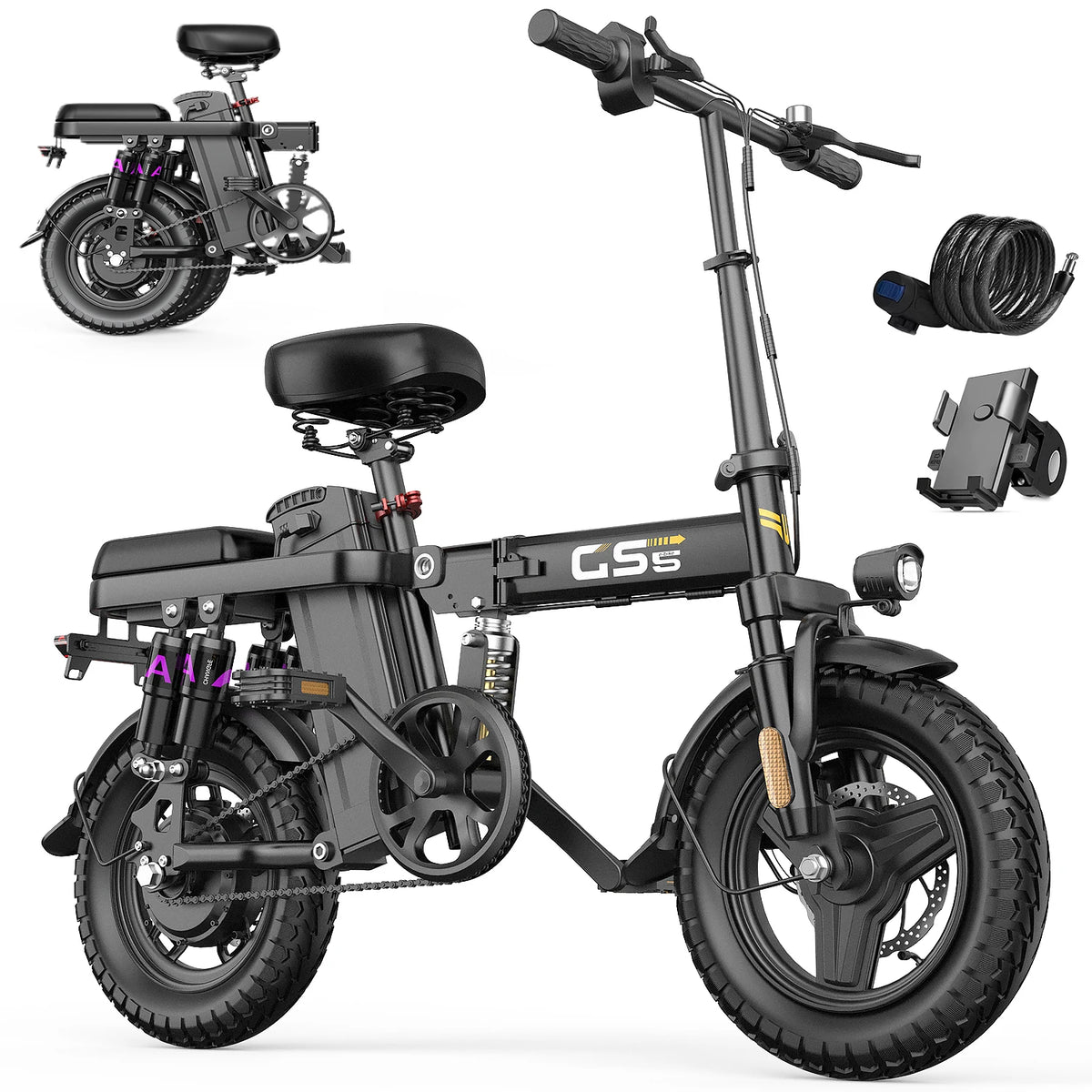 14″ Foldable Electric Bike
