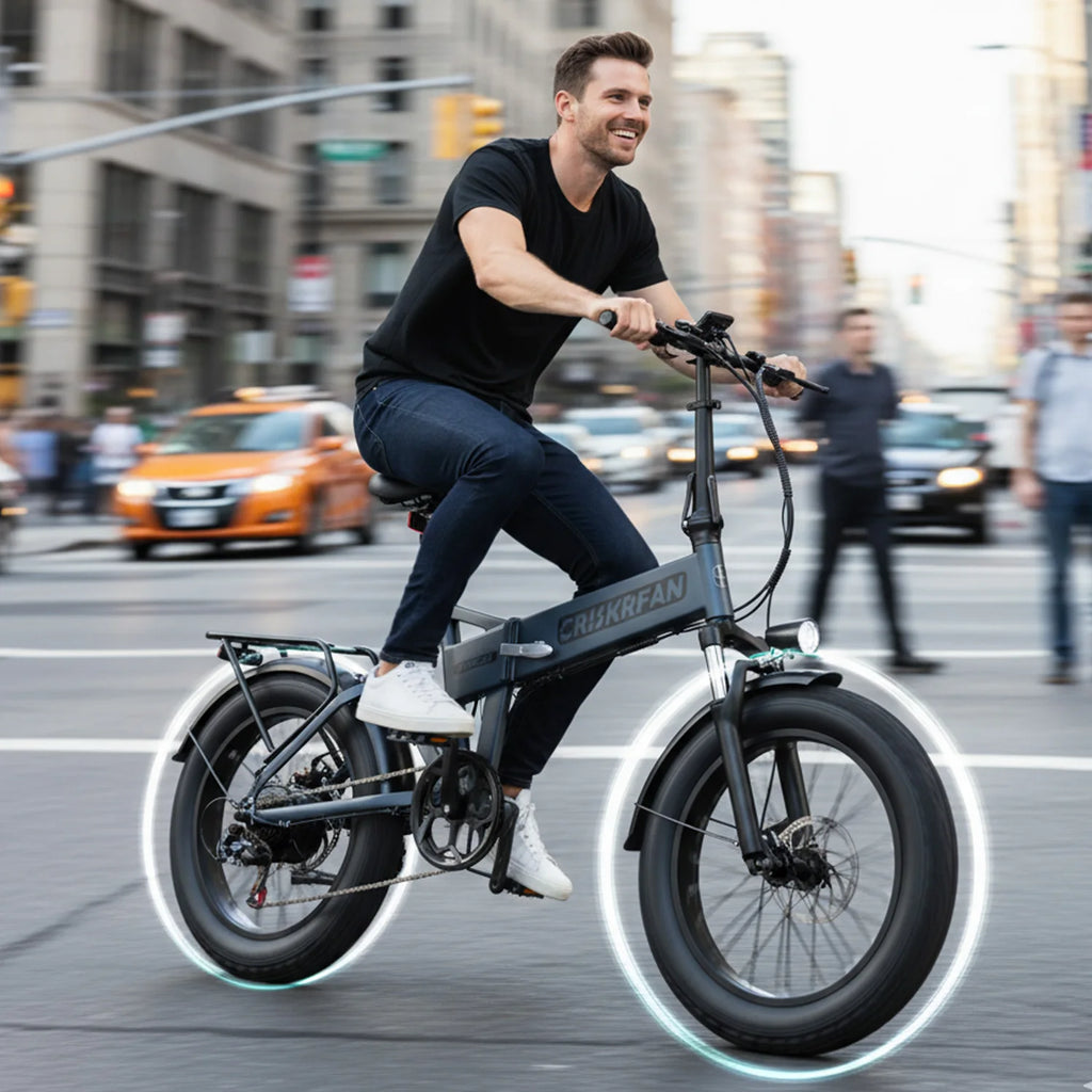 MX-21 Foldable Fat Tire E-Bike