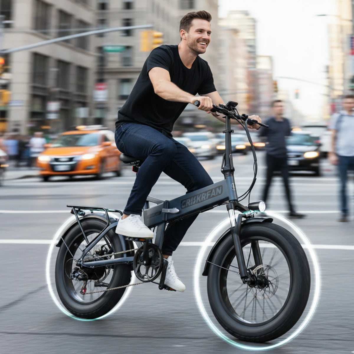 MX-21 Foldable Fat Tire E-Bike