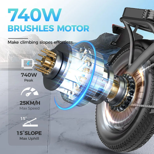 14″ Foldable Electric Bike