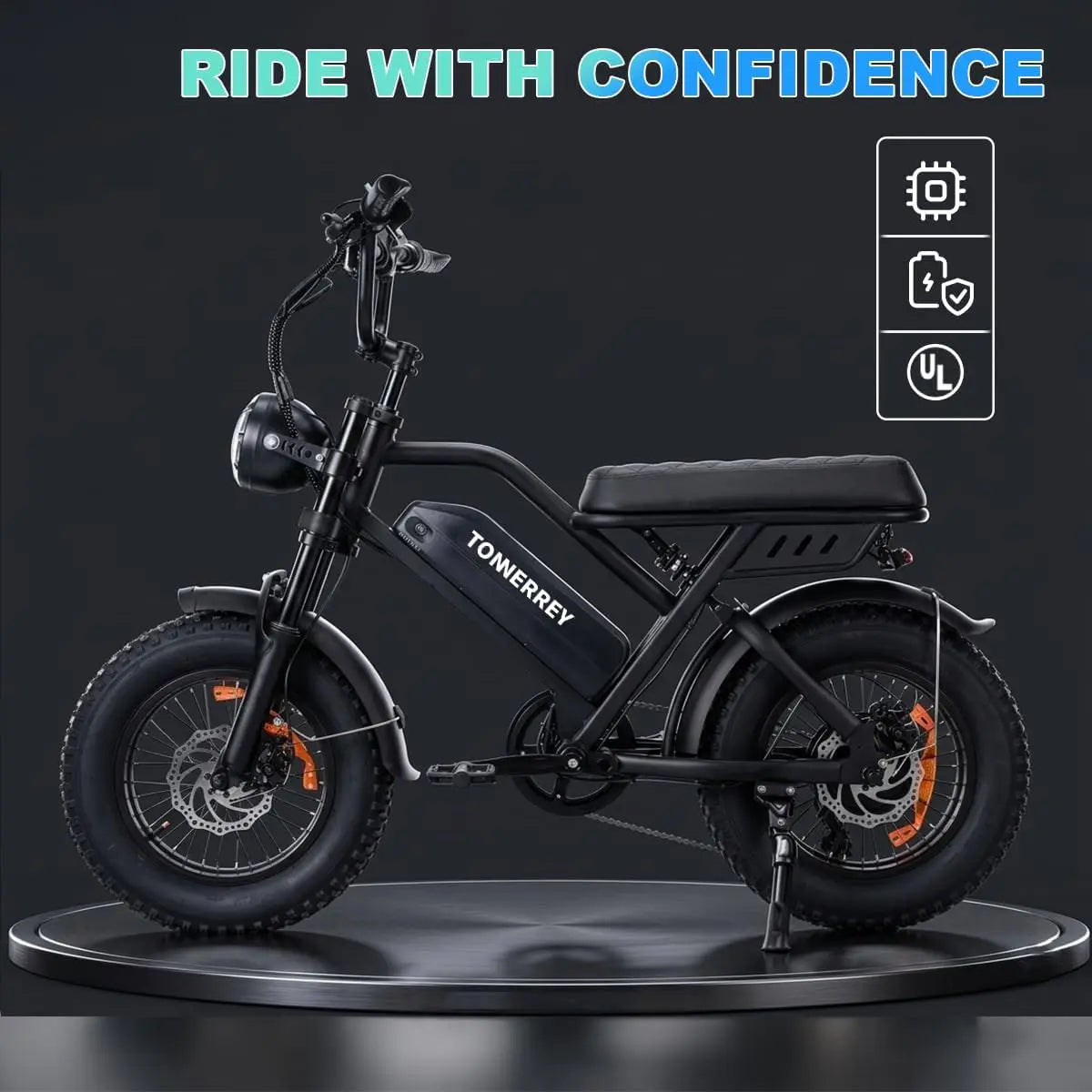 Tonnerry T16 Fat Tire E-Bike