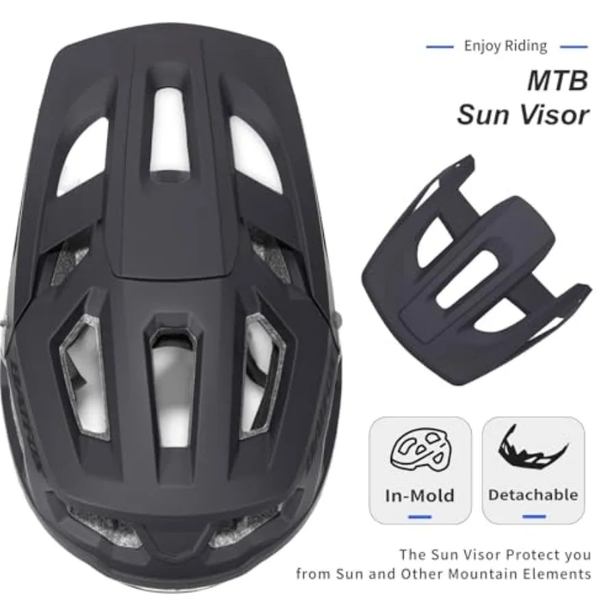 Adult MTB Helmet with Visor