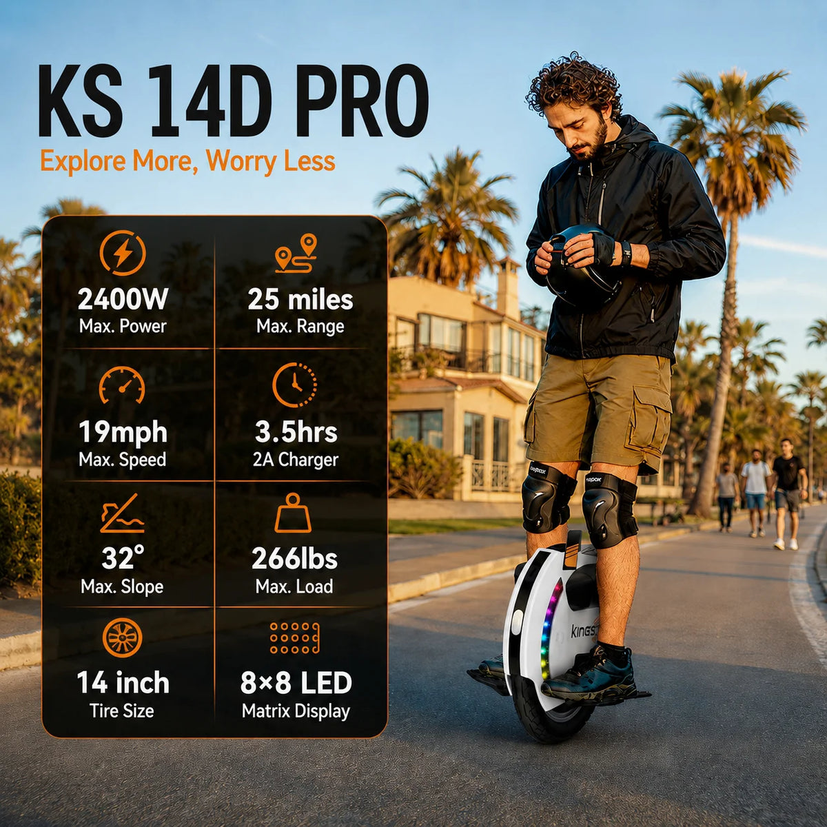 KingSong 14D Pro Unicycle