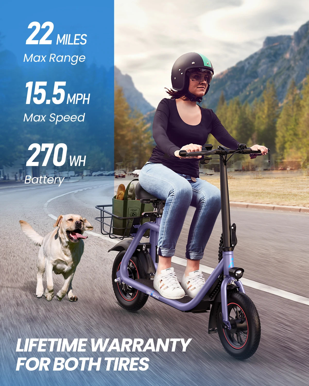 Gyroor Seated Electric Scooter