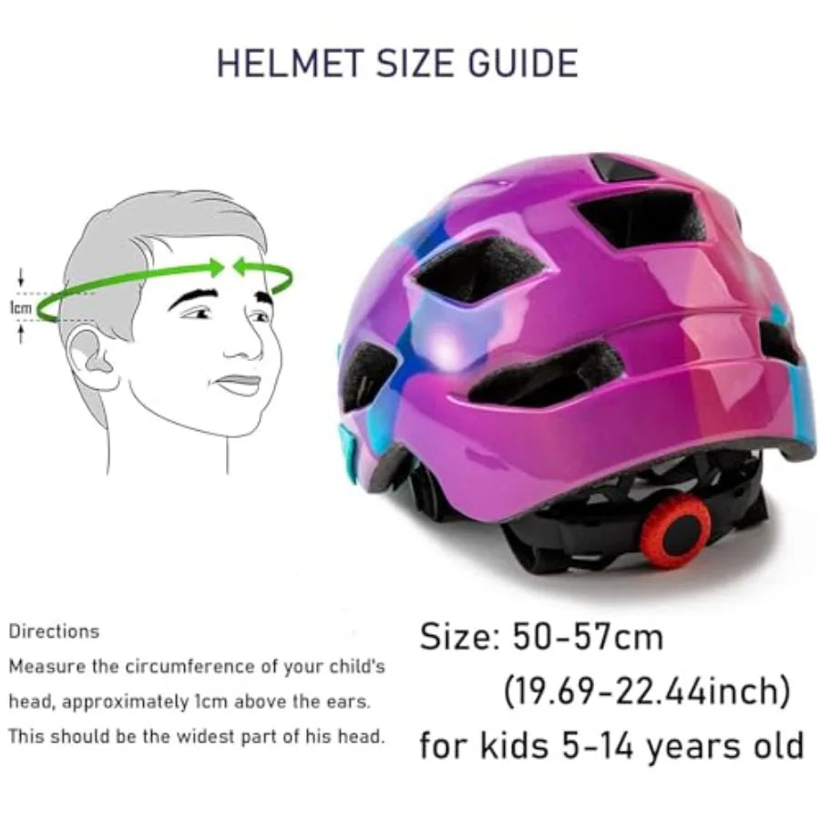 Kids Bike Helmet with Visor