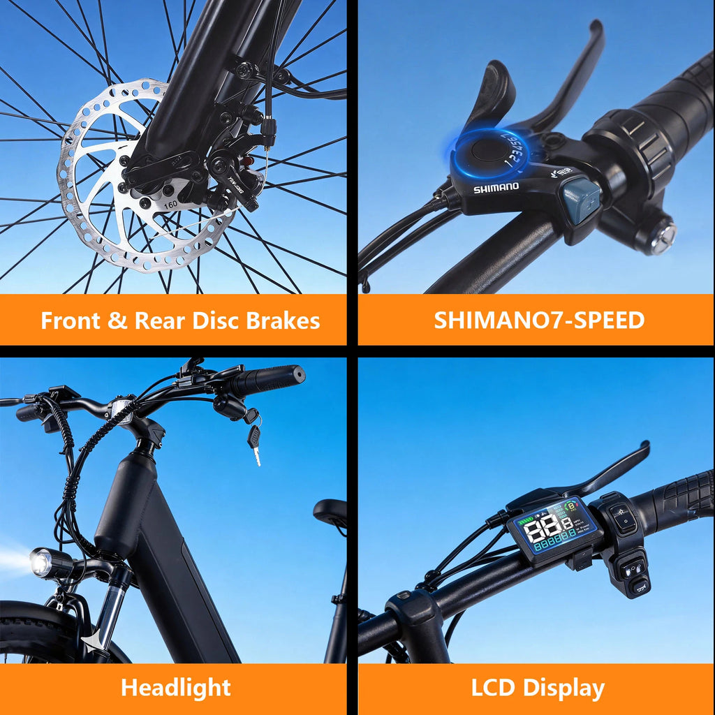 26″ Electric City Bike