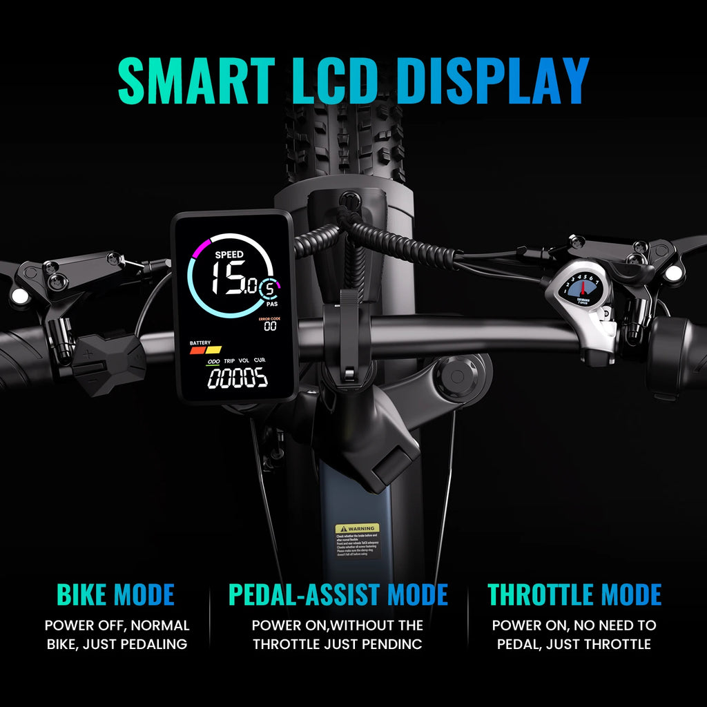 MX-21 Foldable Fat Tire E-Bike