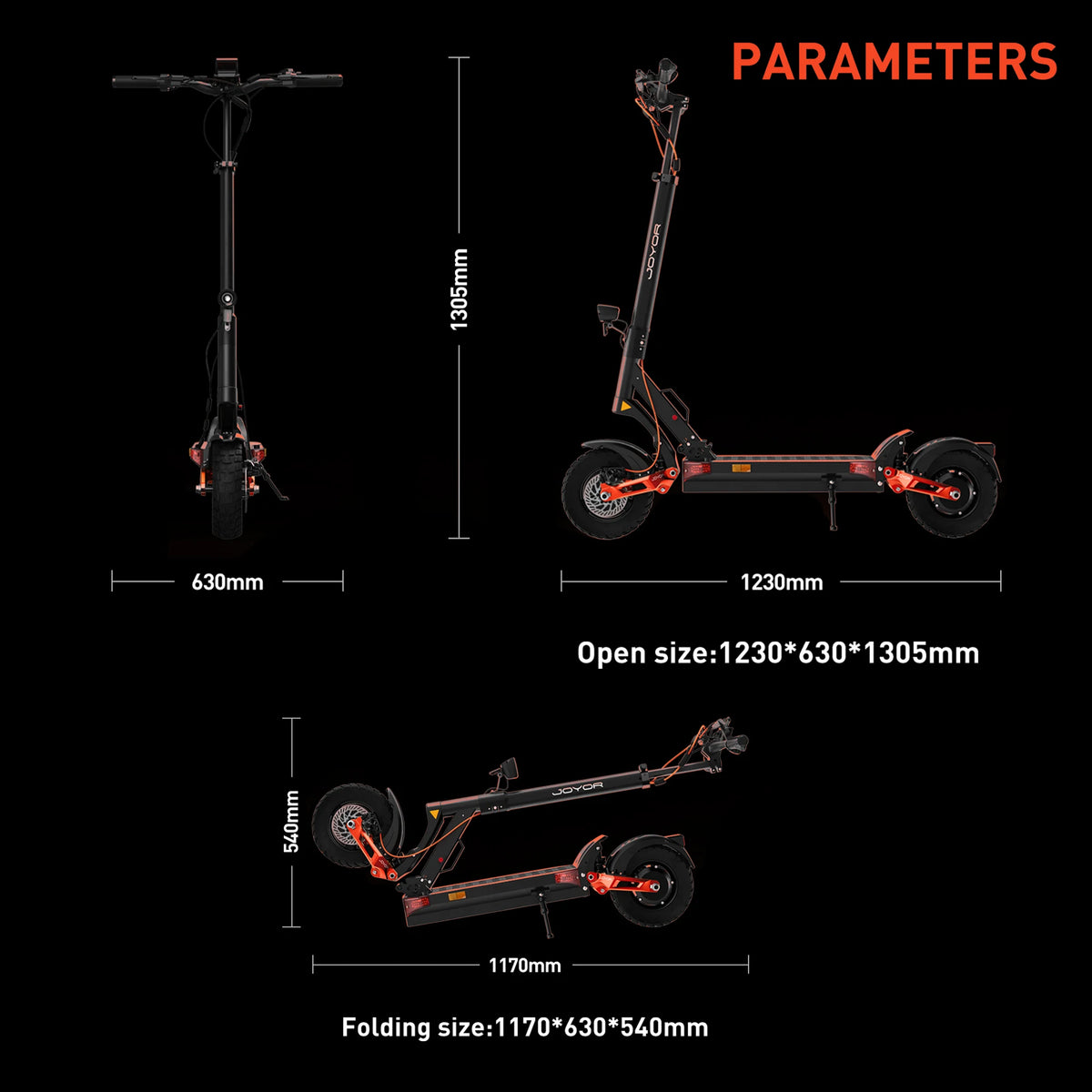 JOYOR T10 Off-Road Scooter