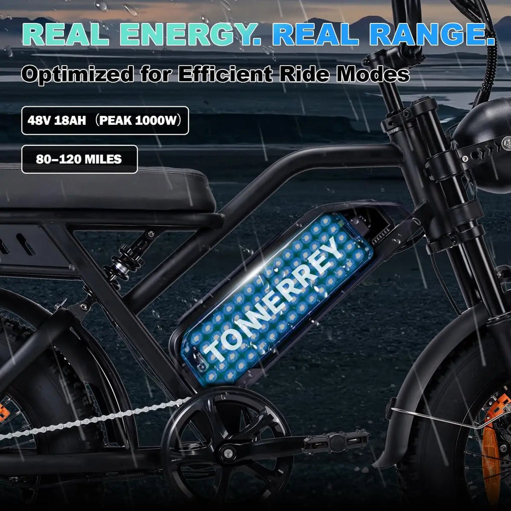 Tonnerry T16 Fat Tire E-Bike