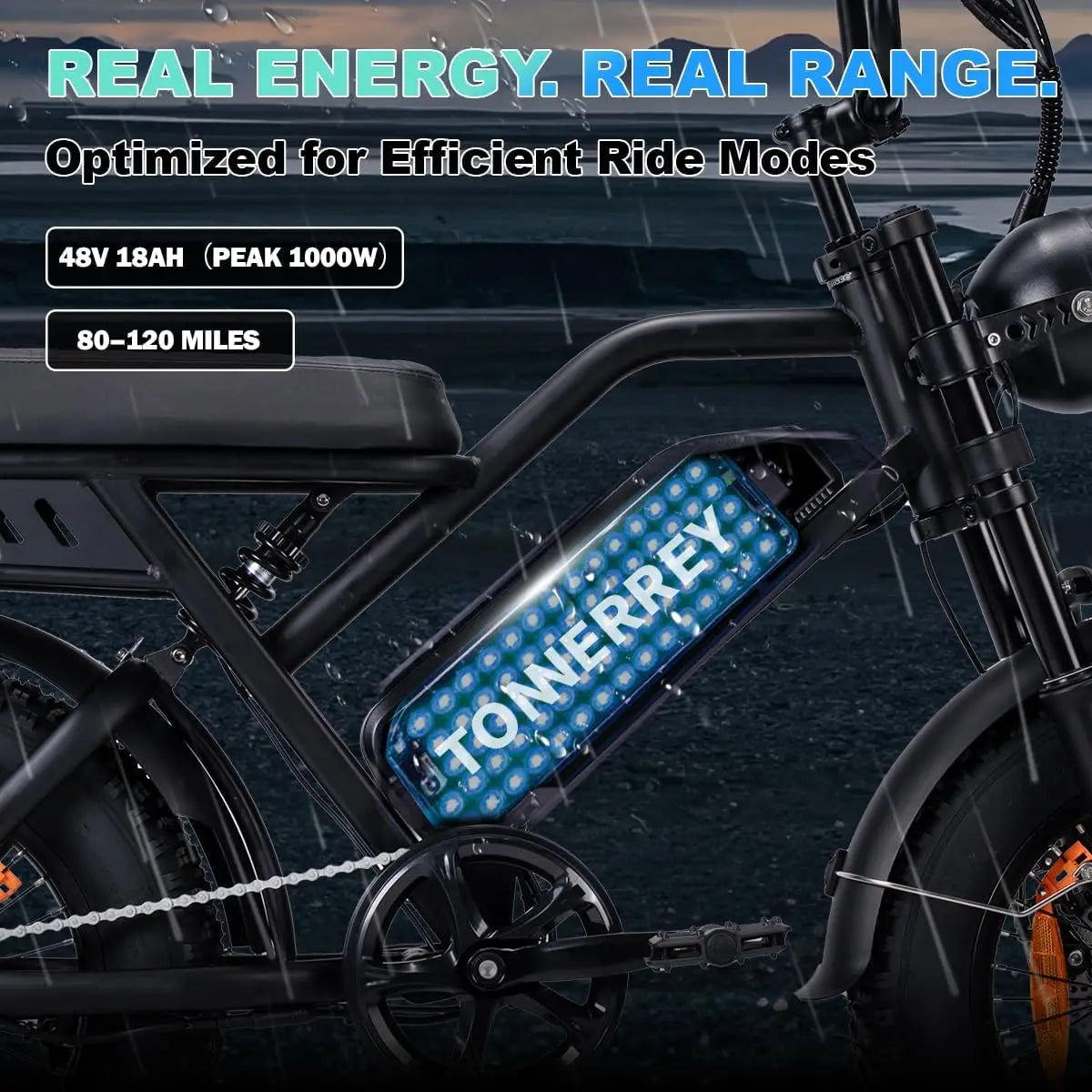 Tonnerry T16 Fat Tire E-Bike