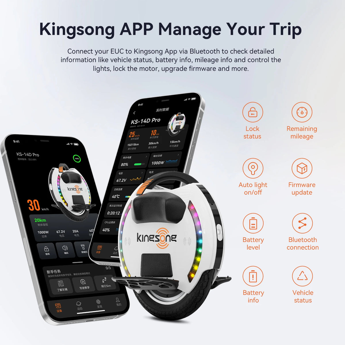 KingSong 14D Pro Unicycle