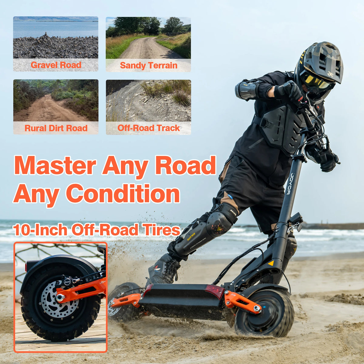 JOYOR T10 Off-Road Scooter
