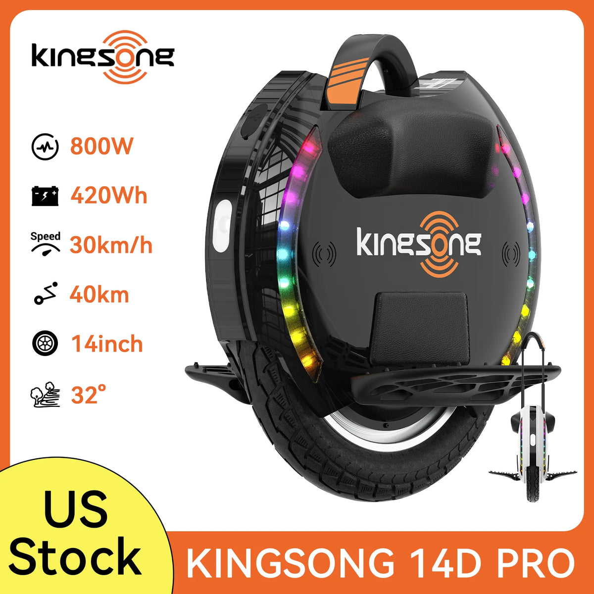 KingSong 14D Pro Unicycle