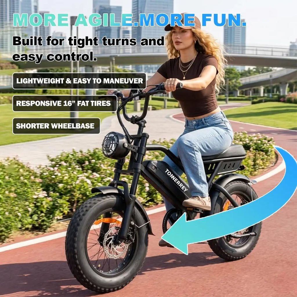 Tonnerry T16 Fat Tire E-Bike